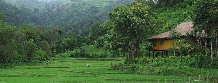 Hmong Hilltribe Lodge Mae Rim Εξωτερικό φωτογραφία